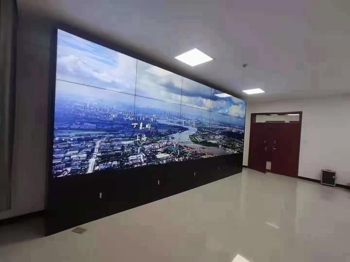岭东拼接屏-55寸京东方液晶拼接屏3X4案例展示